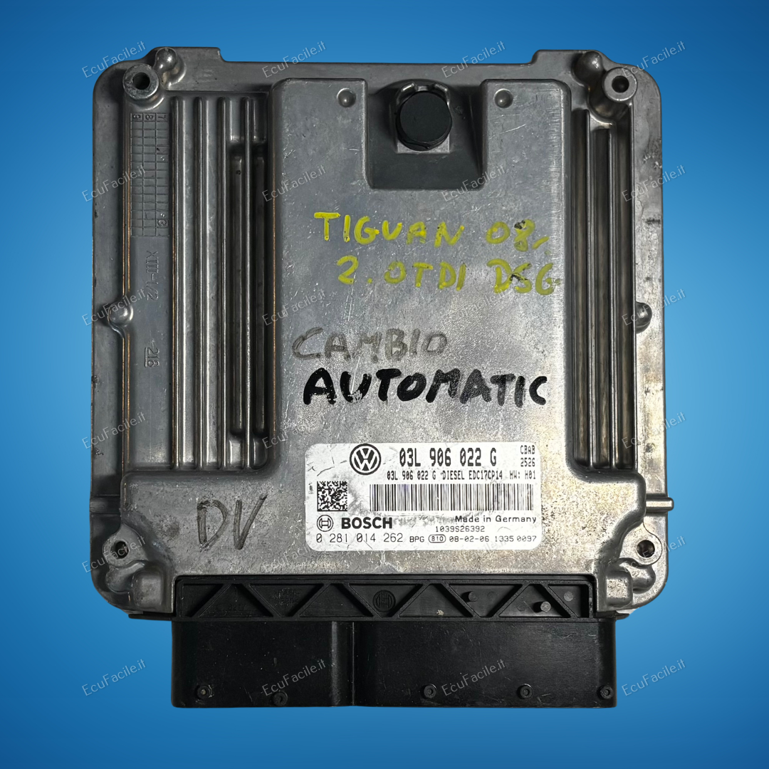 ECU VW Tiguan 2 0 TDI 4Motion 03L906022G 0281014262 EDC17CP14 EcuFacile ECU VW Tiguan 2 0 TDI 4Motion 03L906022G 0281014262 EDC17CP14 EcuFacile