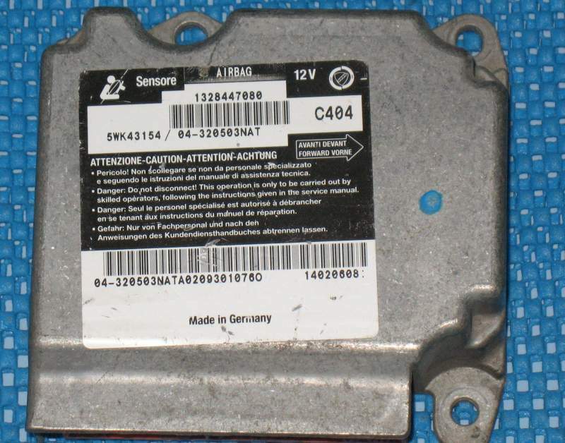 Peugeot Boxer airbag 95080 1328447080 Siemens 5WK43154 DUCATO EcuFacile