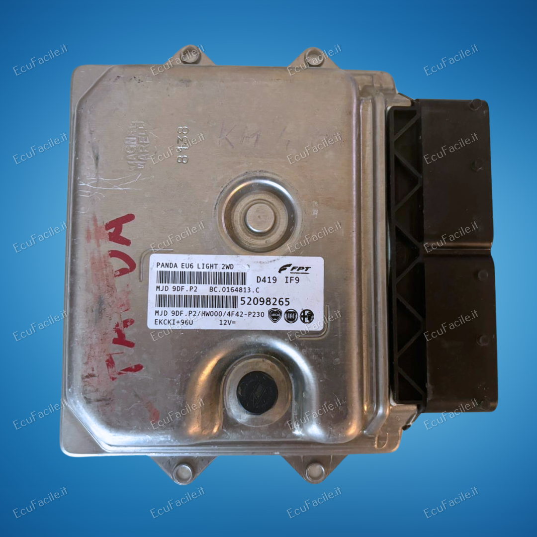 ECU FIAT PANDA 500X MARELLI FPT 52098265 eu6 MJD 9DF.P2 HW000 – EcuFacile