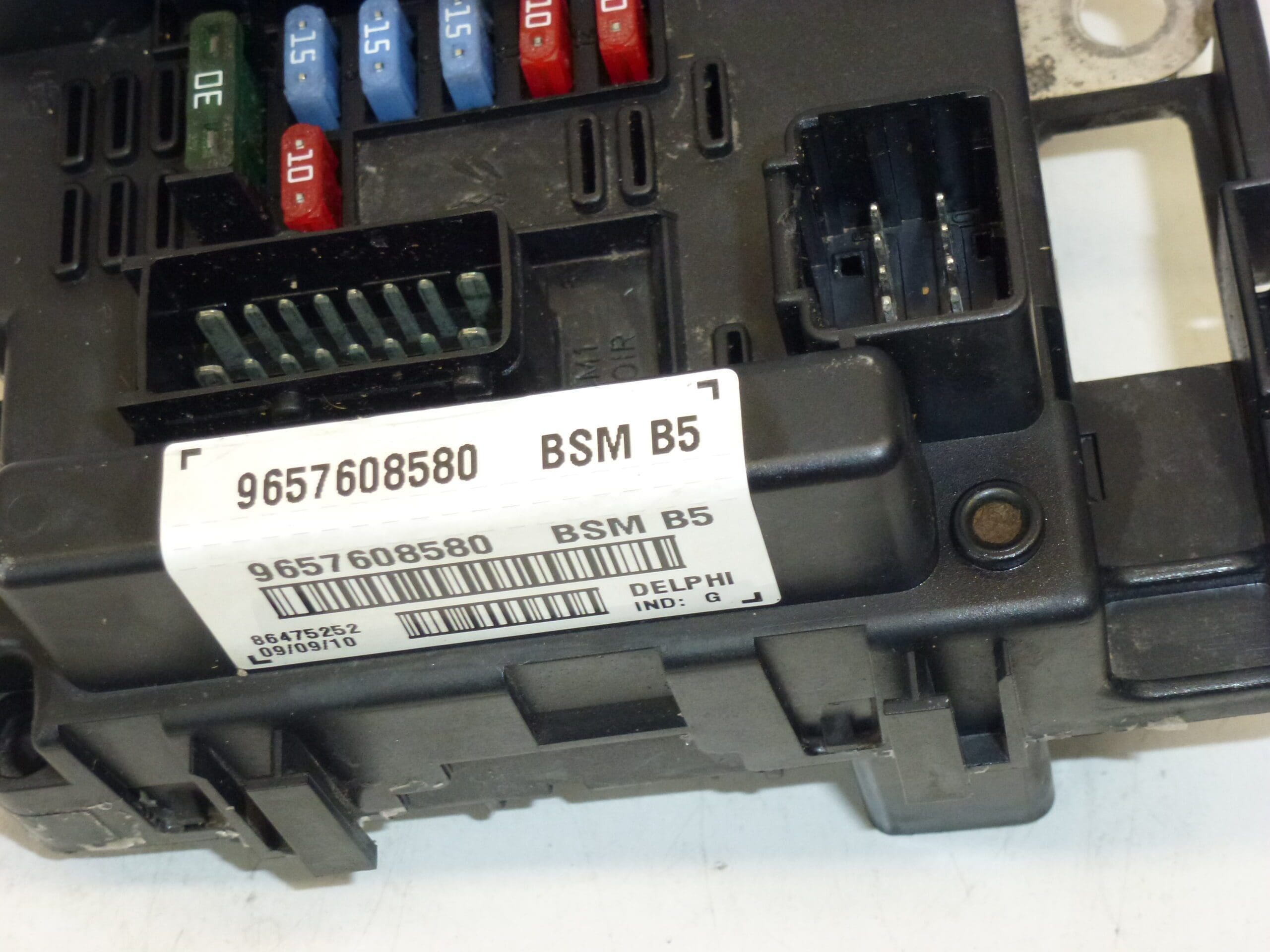 Ecu centralina scatola fusibili delphi 9657608580 bsm b5 – EcuFacile