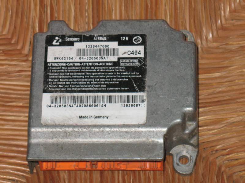 Peugeot Boxer airbag 95080 1328447080 Siemens 5WK43154 DUCATO EcuFacile
