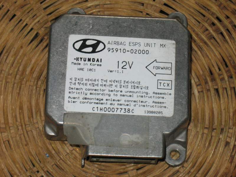 Module Calculateur Airbag Hyundai Santa Fe 2003 - 9591026700, D'occasion