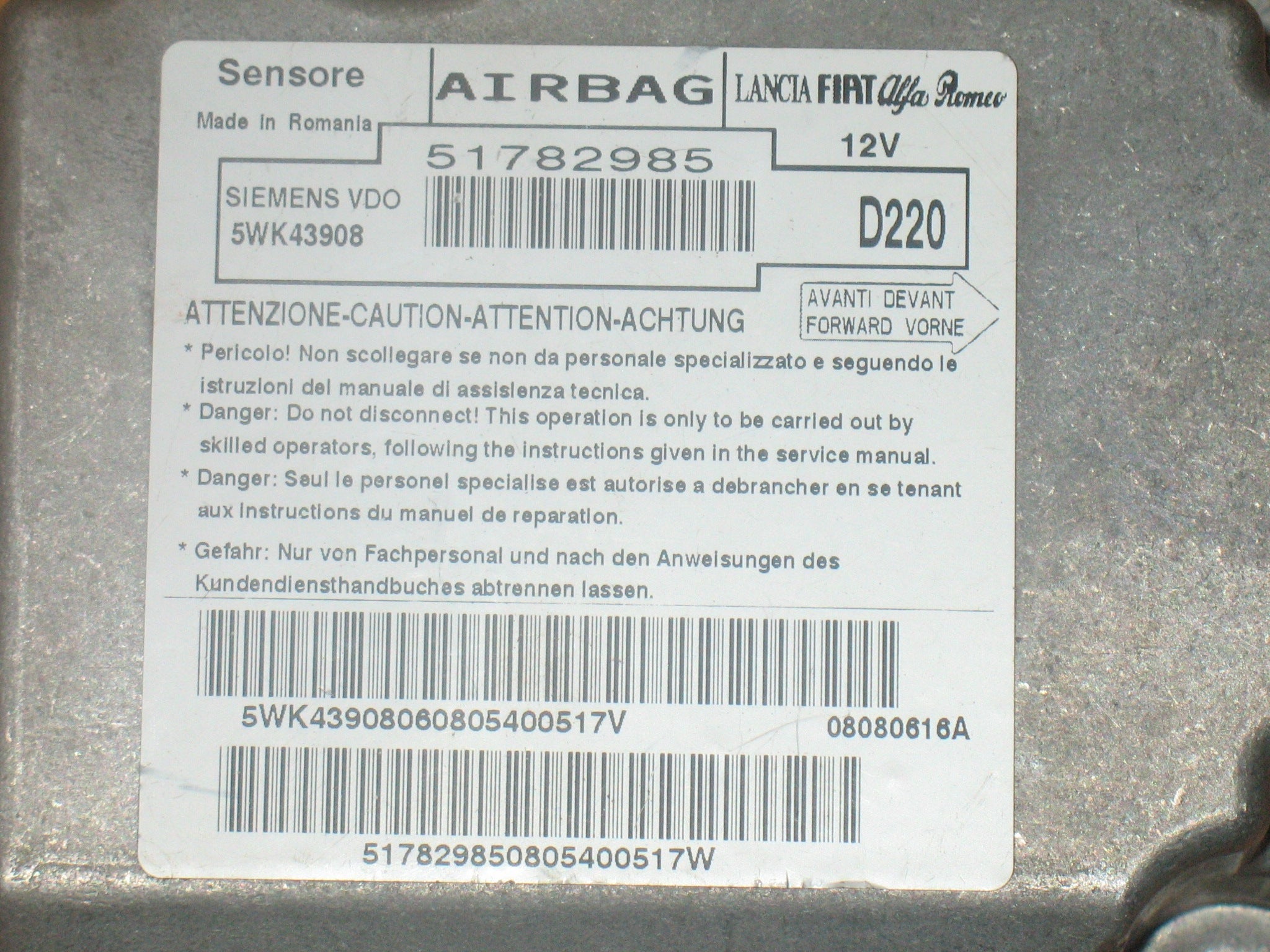 KIT Cover Anelli Volante Airbag In CARBONIO VERO Abarth 500/595 - Foto 3