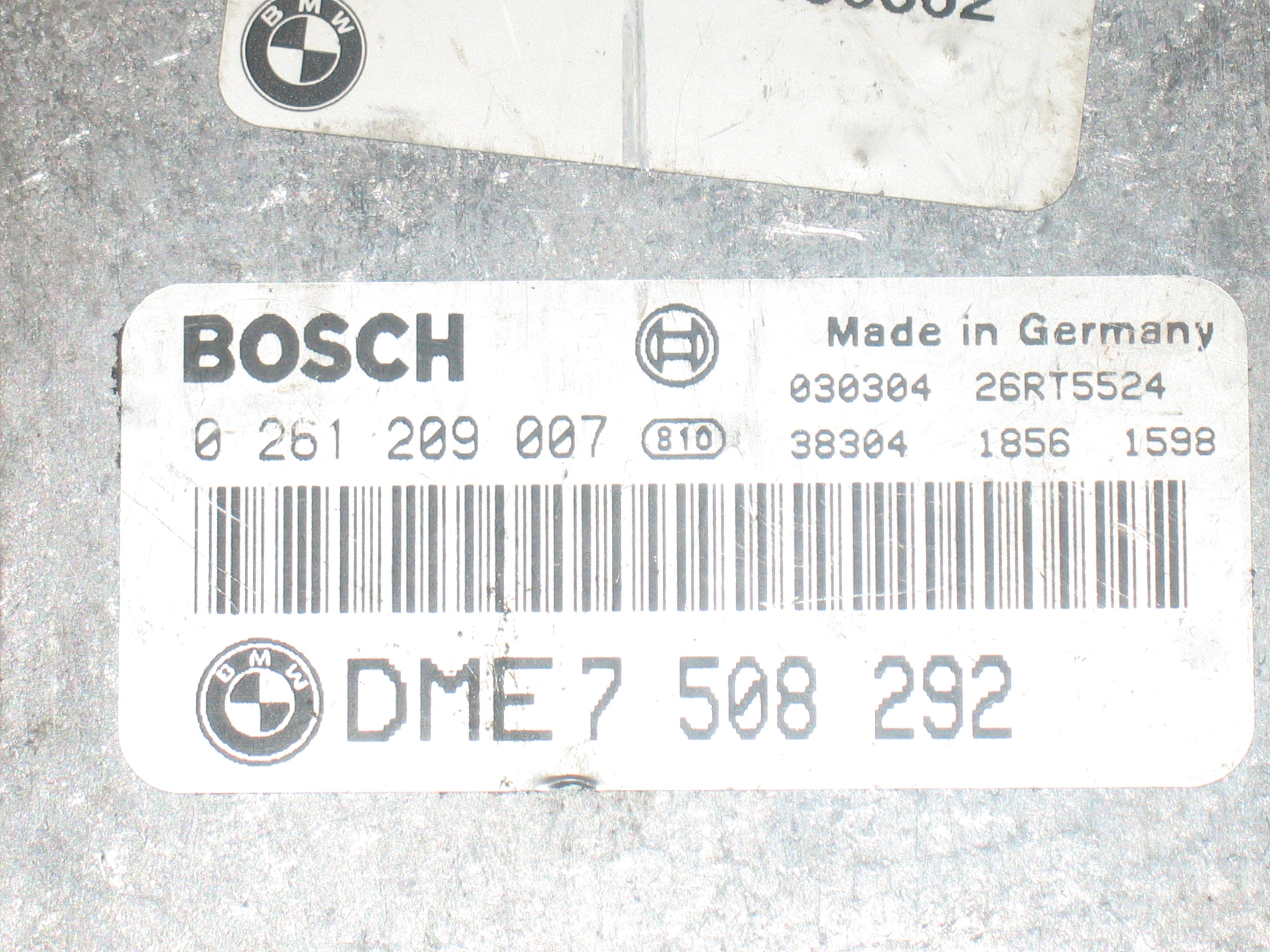 KIT ECU EWS BMW E46 BOSCH 0261209007 MODULE 61356905666 ME9.2 – EcuFacile