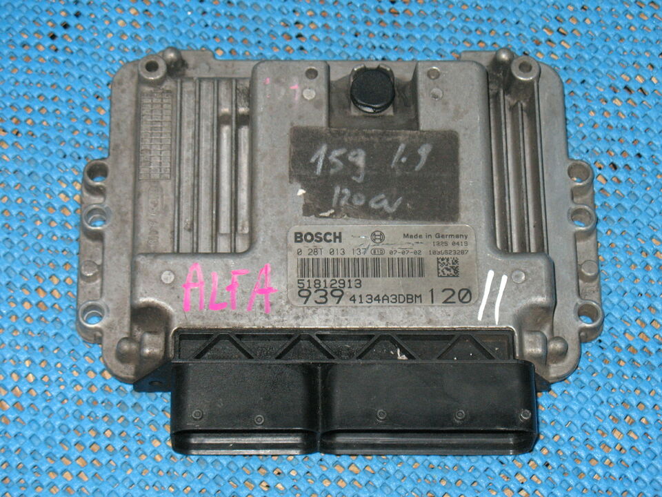 ECU ALFA ROMEO 159 1.9 120 CV 0281013137 51812913 EDC 16C39-5.65 ...