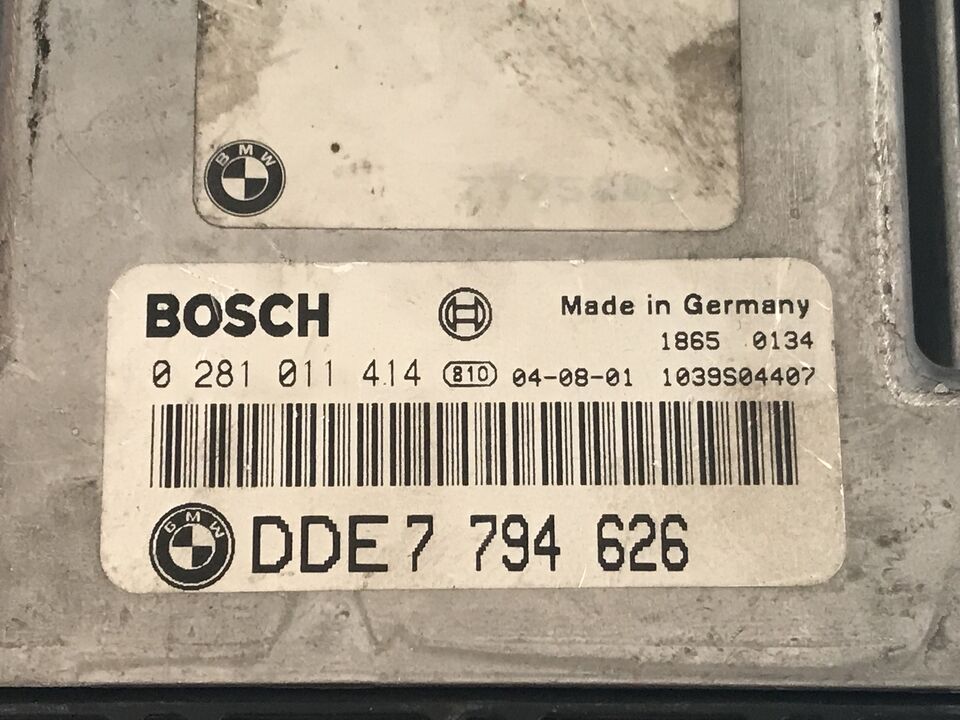Calculateur Moteur ECU BMW 6200002208 - Référence GS30 7527996.9 - Occasion Fonctionnelle