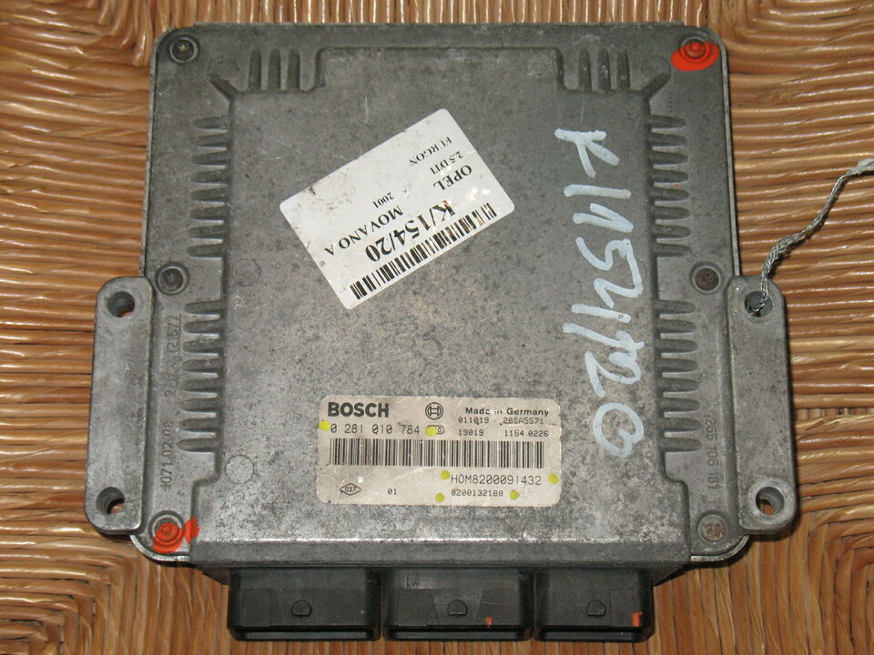 ECU RENAULT MASTER 2.5 DCI BOSCH 0281010784 HOM 8200091432 – EcuFacile