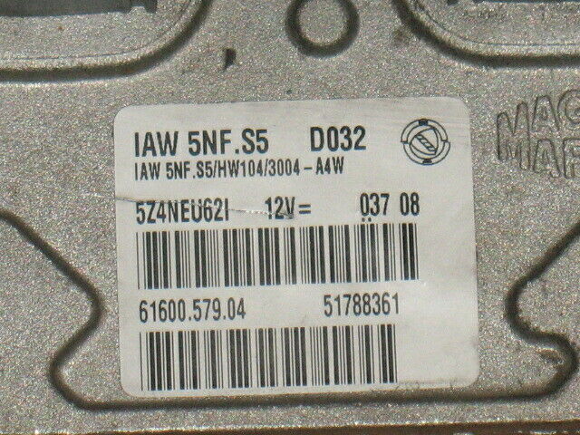 Boîtier ECU Injection Pour Fiat Panda 4x4 Y10 1000 Cc - Référence 7612304 - Neuf D'origine Italie