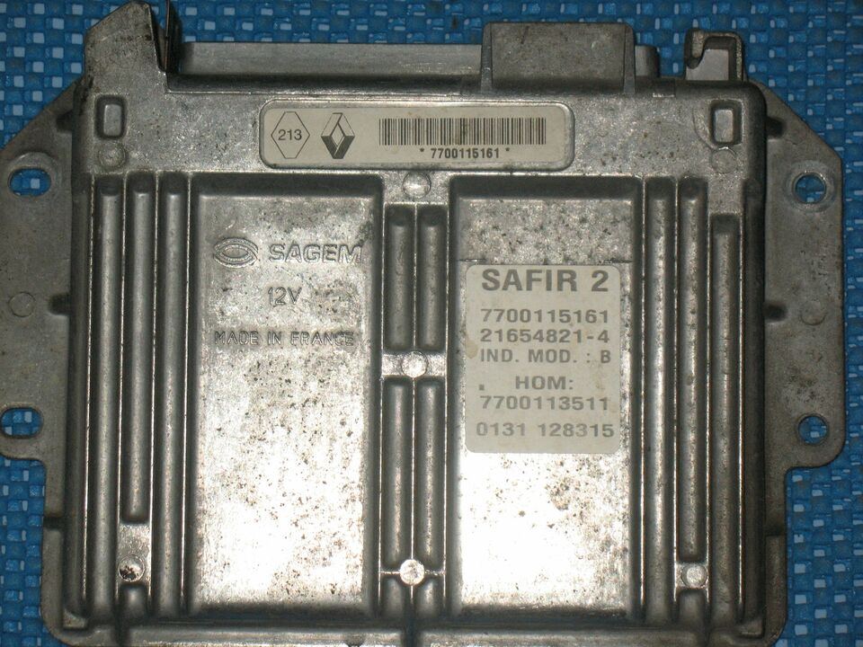 35 Pins Steuergerät CALCULATEUR DÉCODÉ Renault Twingo Clio 1.2 Safir 2 35 PINS Scheinwerfer Renault Clio