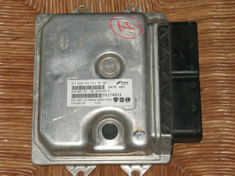 Ecu Fiat Fiorino Van 1.3 55274933 MJD 9DF F5 HW000 4B45 F511 – EcuFacile