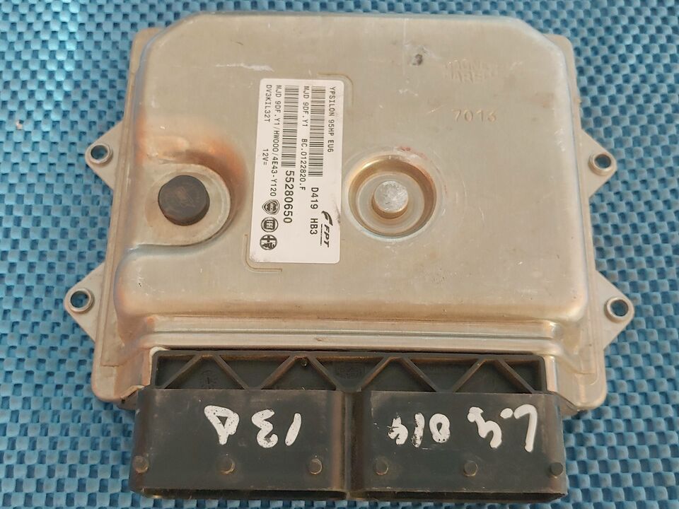ECU LANCIA YPSILON 1.3 95HP EU6 55280650 MJD 9DF.Y1 HW000 – EcuFacile